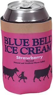 Blue Bell Ice Cream Beverage/Can Koolie (Strawberry)