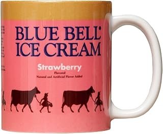 Blue Bell Ice Cream Stoneware Mug (Strawberry)