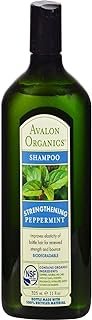 Avalon Organics Revitalizing Shampoo Peppermint, 11 Ounce (Pack of 6)
