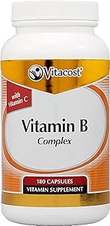 Vitacost Vitamin B Complex With Vitamin C -- 180 Capsules