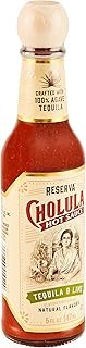Cholula Tequila & Lime Reserva Hot Sauce (Crafted with 100% Agave Tequila), 5 fl oz