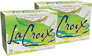LaCroix Sparkling Water, Mango 12 oz. (pack of 24)