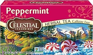 Celestial Seasonings Peppermint Herbal Tea, 20 ct