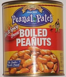 Margaret Holmes Peanut Patch Hot and Spicy Green Boiled Peanuts Pack of 4 - 25 oz cans