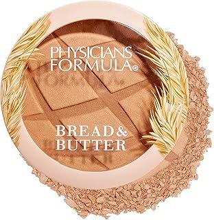 Physicians Formula Murumuru Bread & Butter Bronzer Toasty, Nourishing Blend for Luminous Finish, Dermatologist Tested, Hypoallergenic, Vegan & Cruelty-Free