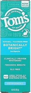 Toms of Maine Botanically Bright Peppermint FF Toothpaste, 4 OZ