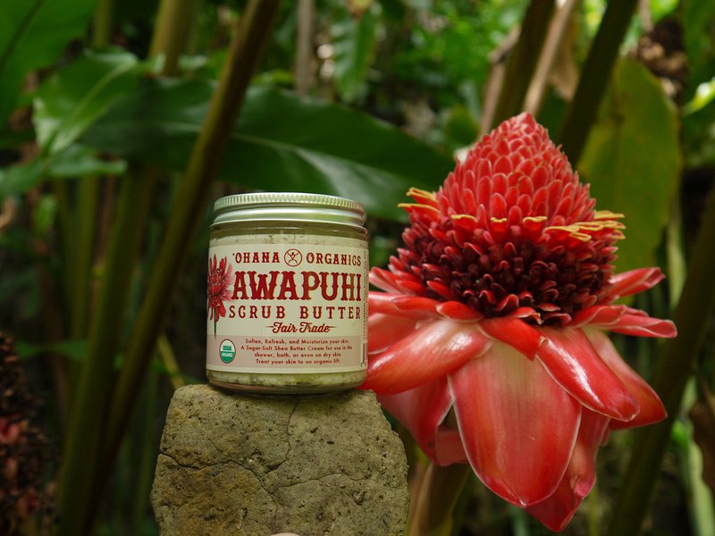 "Ohana Organics, Awapuhi Scrub Butter - Certified Organic