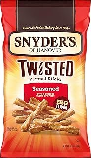 Snyder's of Hanover Seasoned Twisted Pretzel Sticks, 12 Oz Bag