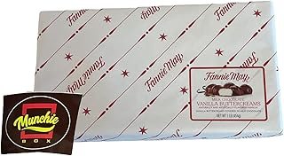Milk Chocolate Vanilla Buttercreams Center - In Fannie May Signature Wrap By Munchie Box ((1) 1 LB Box)