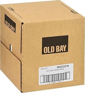 Seasoning, 24 oz (Pack of 6) - Six 24 Ounce Containers of OLD BAY All-Purpose Seasoning with Unique Blend of 18 Spices and Herbs for Crabs, Shrimp, Poultry, Fries, and More
