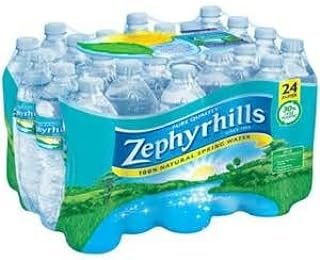 Zephyrhills WATER BOTTLED DRINKING 16.9 OZ BOTTLES 24 PACK