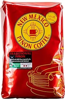 New Mexico Piñon Coffee Naturally Flavored Coffee (Traditional Piñon Whole Bean, 2 pound)