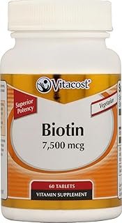 Vitacost Biotin - 7500 mcg - 60 Tablets