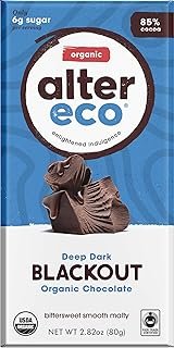 Alter Eco Dark Blackout Organic Chocolate 85% Cocoa - 2.82 oz2