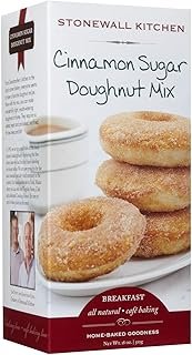 Stonewall Kitchen Cinnamon Sugar Doughnut Mix, 18 Ounces