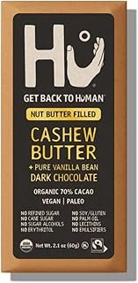 HU KITCHEN Cashew Vanilla Chocolate Bar, 2.1 OZ