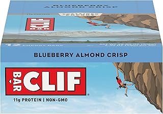 CLIF Bar Energy Bars - Blueberry Crisp - (2.4 Ounce Protein Bars, 12 Count)