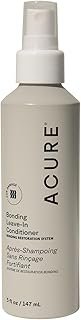 Acure Bonding Leave-In Conditioner - Leave in Conditioner Spray for Women & Men, Moisture Treatment to Repair Dry, Damaged, Color Treated Hair, Protect & Smooth Straight, Curly, & Wavy Hair - 5 fl oz