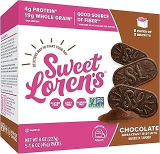 Sweet Loren's Gluten Free & Vegan Chocolate Breakfast Biscuits