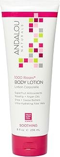 Andalou Naturals 1000 Roses Soothing Body Lotion - Improve Skin Moisture with Shea Butter & Aloe Vera - Hydrating Lotion for Dry or Sensitive Skin - 8 fl oz