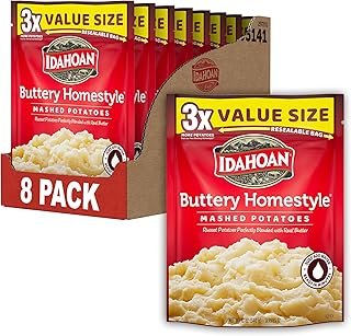 Idahoan Buttery Homestyle Value Size 12 oz (pack of 8)