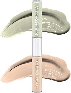 Physicians Formula Cream Dual-Ended Concealer Stick Green/Light, Neutralizing, Dark Circles, Scars, Blemishes, Eyes