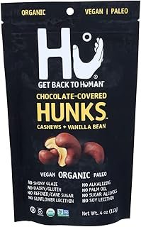 HU KITCHEN Chocolate Covered Cashews, 4 Oz