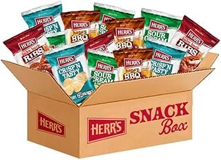 HERR'S Multipack Chip Box, Assorted Flavors, Bulk Snacks - 1.5 Ounce (Pack of 24 bags)