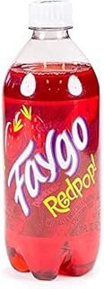 20oz Faygo Red Pop Soda Pop bottles, Pack of 12 (Total 240 FL OZ)