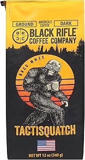 Black Rifle Coffee Company Coffee Dark Ground Tactisquatch, 12 Ounce