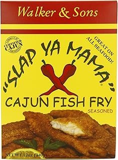 SLAP YA MAMA Louisiana Style Hot Sauce, Cajun Pepper Flavor, 5 Ounce Bottle, Pack of 1