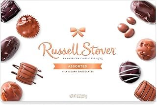Russell Stover 8oz Milk & Dark Assorted Chocolate Pack