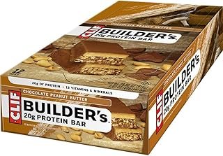 CLIF Bar Cocoa Dipped Double Decker Crisp Bar, Chocolate Peanut Butter, 12 ct