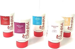 Sauce Bundle -- 5 8Oz. Bottles Chick-fil-A Sauce 8 Oz. Polynesian 8 Oz. Honey Mustard 8 Oz. Barbeque 8 Oz. Garden Herb Ranch 8 Oz. - SET OF 2