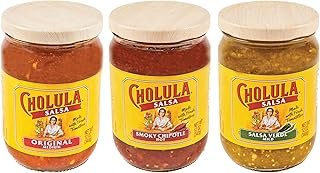 Cholula Salsa Variety Pack (Original, Smoky Chipotle, and Salsa Verde), 3 count