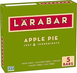 Larabar Gluten Free Bar, Apple Pie, 5 ct