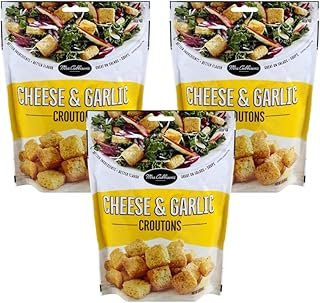 Mrs. Cubbison's Restaurant Style Croutons Cheese and Garlic 5 Ounce (Pack of 3)