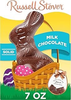 Russell Stover Milk Chocolate Easter Rabbit, 7 oz.