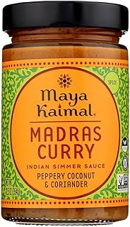 Maya Kaimal Madras Curry Indian Simmer Sauce 12x 12.5Oz