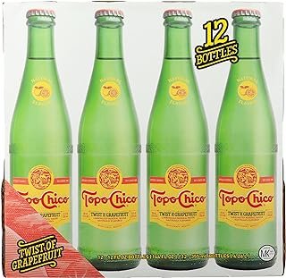 Topo Chico Twist Of Grapefruit Sparkling Water, 12 Pack, 144 Fluid Ounces (Pack Of 1)