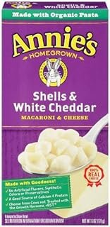 Annies Homegrown Totally Natural Shells and White Cheddar Macaroni and Cheese