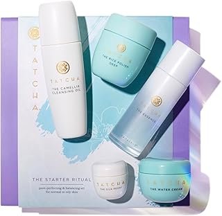 TATCHA The Starter Ritual Set - Balancing for Combo to Oily Skin | 2 Week Introductory Set | $92 Value