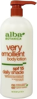 Alba Botanica Lotion Emollient Spf 15