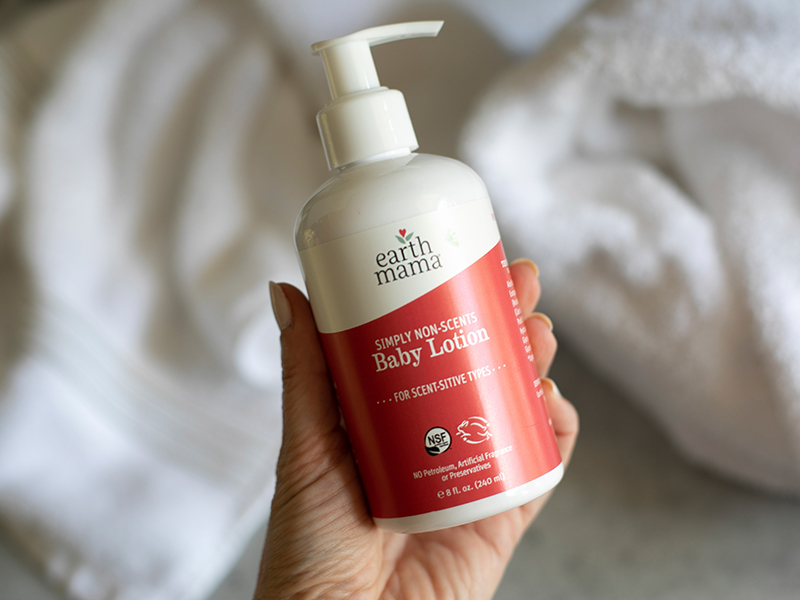 Earth Mama Simply Non-Scents Baby Lotion