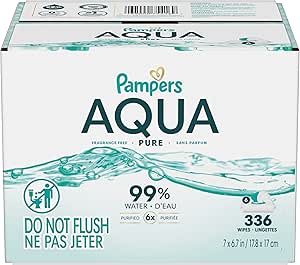 Pampers Aqua Pure Baby Wipes