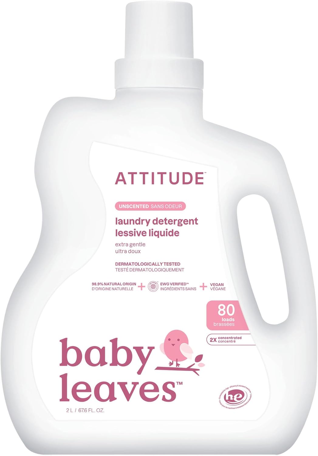 ATTITUDE Baby Laundry Detergent