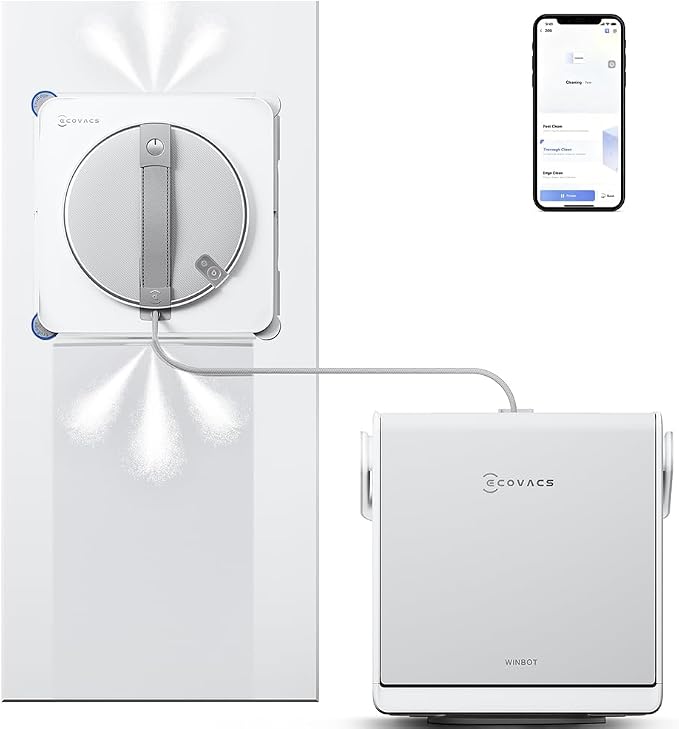 ECOVACS WINBOT W2S OMNI window-cleaning robot