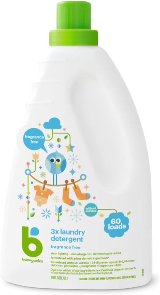Babyganics 3X Baby Laundry Detergent