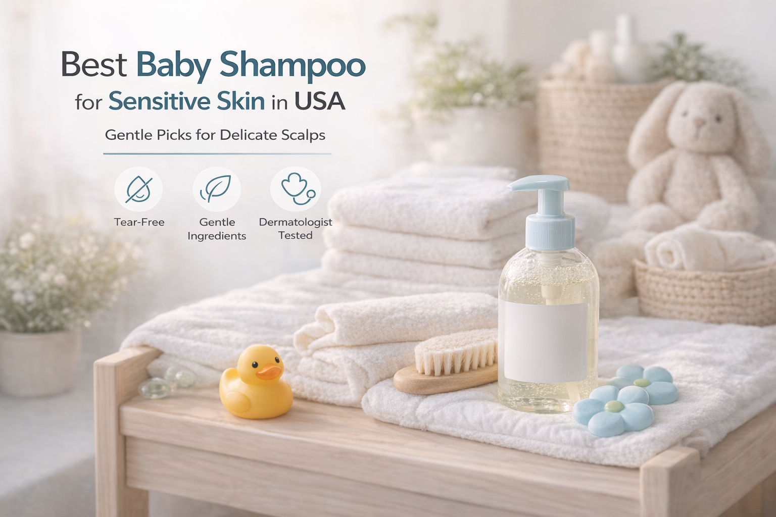 Best Baby Shampoo for Sensitive Skin in USA: 7 Gentle Picks | OriginSelect