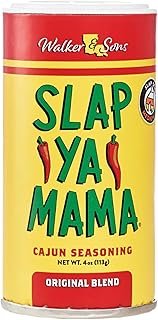 SLAP YA MAMA Cajun Seasoning from Louisiana, Original Blend, No MSG and Kosher, 4 Ounce